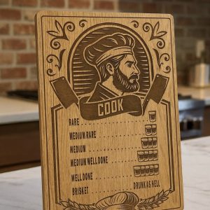 Custom BBQ Kitchen Board